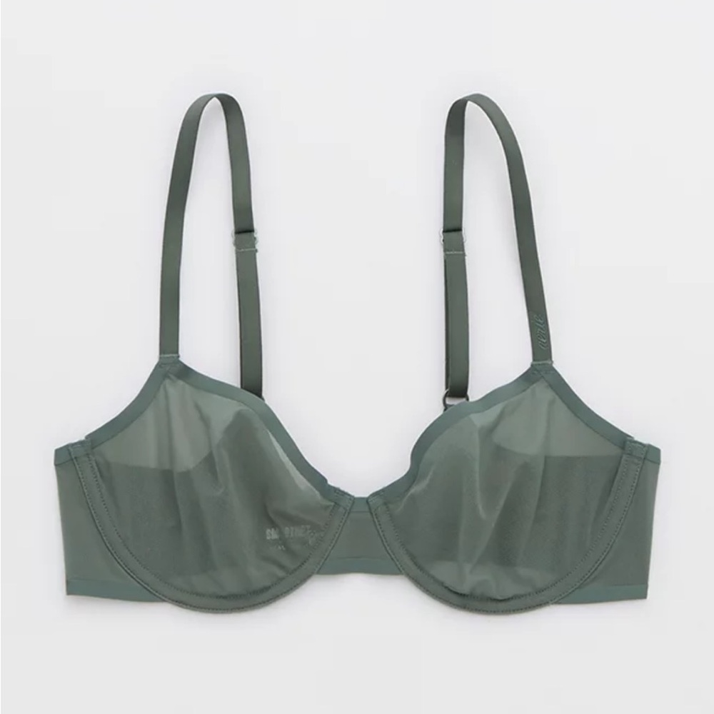 SMOOTHEZ Mesh Unlined Bra NWT - Picture 3 of 7
